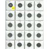 Image 1 : Page of Canadian 25 Cents Coins. (Total 20 Coins)