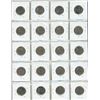 Image 2 : Page of Canadian 25 Cents Coins. (Total 20 Coins)