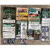 Image 1 : Rider football lot. Game day programs, fact books, rosters, CFL, W cards.