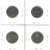 Image 2 : 1973 RCMP, 2005, 2009, 2004 Canadian Special 25 Cents Coins.