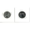 Image 2 : (2) 1992 Special  25 Cents Silver P.F. - Cameo, Saskatchewan and New Brunswick.
