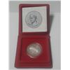 Image 1 : 1984 Pope John Paul II Visit Alberta  - .999 fine Silver - 17 Grams.