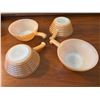 Image 1 : FireKing Soup Bowls w/handles, 4 pieces
