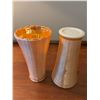 Image 2 : Peach lustre finish Vases, 2 pieces