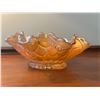 Image 2 : Carnival Glass amber bowl