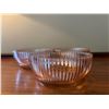 Image 2 : Pink depression glass large bowls, 3 bowls