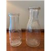 Image 2 : SK Coop and Lily Brook Farms Milk Bottles, vintage, 2 bottles