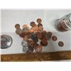 Image 3 : Lot of canadian pennies and quarters
