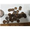 Image 3 : Lot of canadian pennies from 1940's