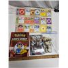 Image 1 : Pokemon cards, starwars book and legos