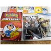 Image 2 : Pokemon cards, starwars book and legos