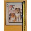 Image 2 : Vintage Frame w/ Puppies Design (12"x10")