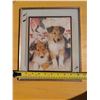Image 3 : Vintage Frame w/ Puppies Design (12"x10")