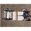 Image 3 : Antique Wooden White Painted Wagon (36"x13"x14")