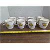 Image 1 : Yellow tea rose royal albert china- 8 coffee cups