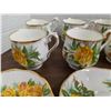 Image 3 : Yellow tea rose royal albert china- 8 smaller cups and 8 saucers- 5"