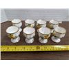 Image 1 : Yellow tea rose royal albert china- 8 egg holders