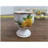 Image 2 : Yellow tea rose royal albert china- 8 egg holders