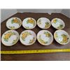Image 1 : Yellow tea rose royal albert china- 8 smaller soup bowls- 5.5"