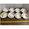 Image 1 : Yellow tea rose royal albert china- 8 bowls- 6"