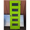 Image 1 : Vintage green door- 77" by 28"
