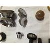 Image 2 : Box of assorted vehicle radio/lighter/door locks knobs