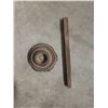 Image 2 : Wood Fielded Harrow Iron Tooth + Oil drum heavy bung