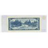 Image 2 : 1954 Canadian 5 Dollar - Plain Bill - UNC.