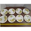 Image 1 : Yellow tea rose royal albert china- 8 plates- 7"