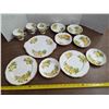 Image 1 : Yellow tea rose royal albert china- plates, bowls, platter