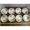 Image 1 : Yellow tea rose royal albert china- 8 bowls- 6"