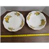 Image 1 : Yellow tea rose royal albert china- 2 bowls- 9.5"