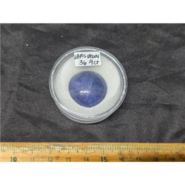 36.9Ct lapis stone