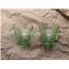 Image 1 : (2)Vintage Uranium Glassware (Cream + Sugar Set)