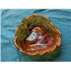 Image 1 : Vintage Carnival Glass Bowl w/ Raspberry Design