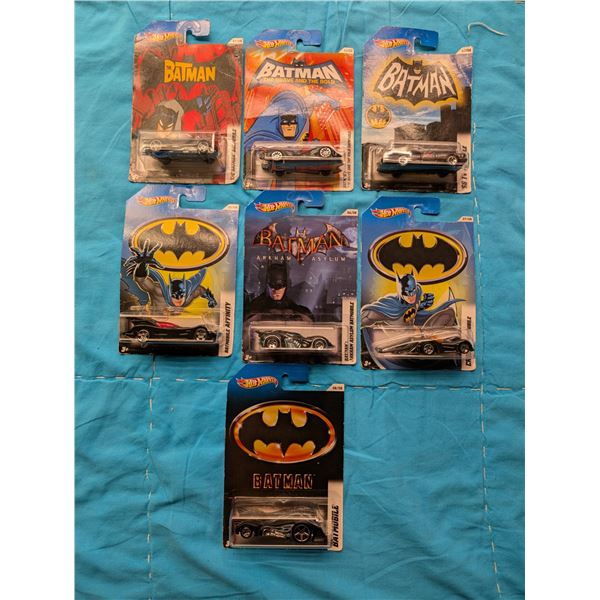 7/8 2011 Series Batman Hot wheels Collection All Factory Sealed