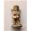 Image 4 : (4) Made in Canada Vintage Brass Figurines Inspired by The German Hummel Series