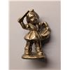 Image 5 : (4) Made in Canada Vintage Brass Figurines Inspired by The German Hummel Series