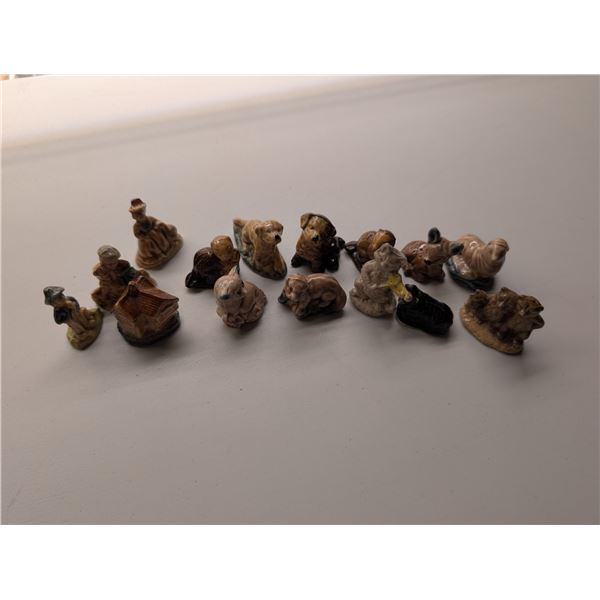 Lot of Vintage Wade Figurines (1) Rarer 3 Bears Figurine