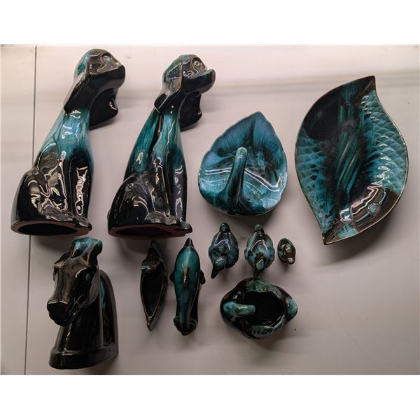 Lot of Various Pieces of Blue Mountain Pottery