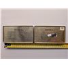 Image 4 : (2) Antique or Very Vintage Millbank Straight Cut Cigarettes Tins (Possibly 1920s-30s)