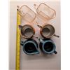 Image 2 : Lot of 3 Pairs Vintage Small of Cream + Sugar Sets (1) Marked made in Canada