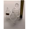 Image 2 : (3) Crystal Trinket Holders (1) Over 24% PbO Made in Germany