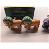 Image 2 : Lot of Vintage Animal Designed Accents (Drawer Knobs) and Original Box w/ (4) Apple Accents