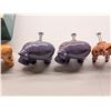 Image 3 : Lot of Vintage Animal Designed Accents (Drawer Knobs) and Original Box w/ (4) Apple Accents