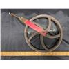 Image 1 : Antique well pulley- 10"