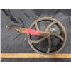 Image 2 : Antique well pulley- 10"