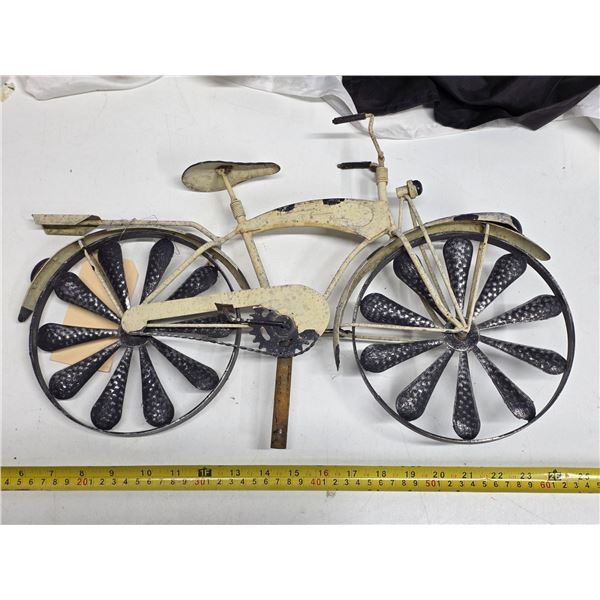 Bicycle garden decor- 30"H- 19.5"W