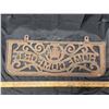 Image 2 : Antique cast iron sign- home comfort- 21"L by 8"W