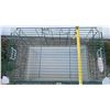Image 3 : Animal Cage (Smaller Animal) 31"x19"x17-40" w/ Wheels and Lower Shelf